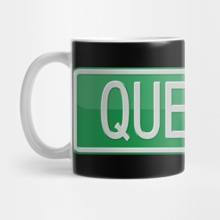 Queer Street Sign T-shirt Mug